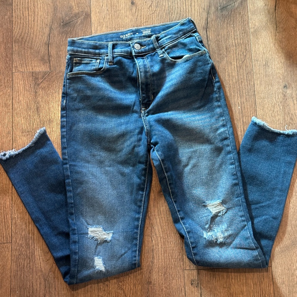 Old Navy Extra High Rise Rockstar Jeans